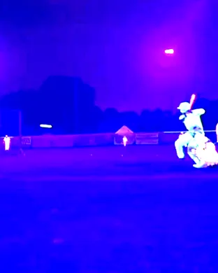 Cosmic Chili Peppers vs. Glow Mojis sports event